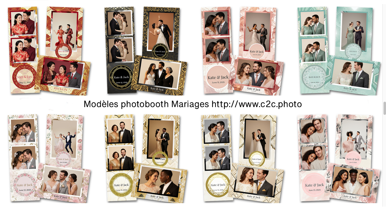 Modèles photobooth mariages Alsace 12